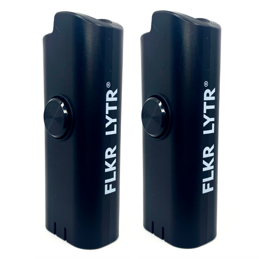 DRK NYTE 2 Pack fidget spinning lighter case for Bic lighters - $21.99